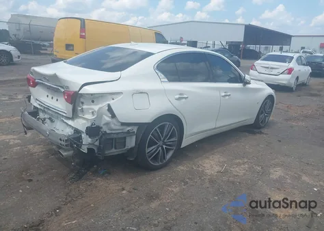 2015 Infiniti Q50 Premium из США, поврежденный, VIN JN1BV7AP8FM330939